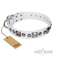 ‘Lustre of Fame’ スタイルのFDTArtisanのデコ革首輪 ‘Lustre of Fame’ スタイルのFDTArtisanのデコ革首輪