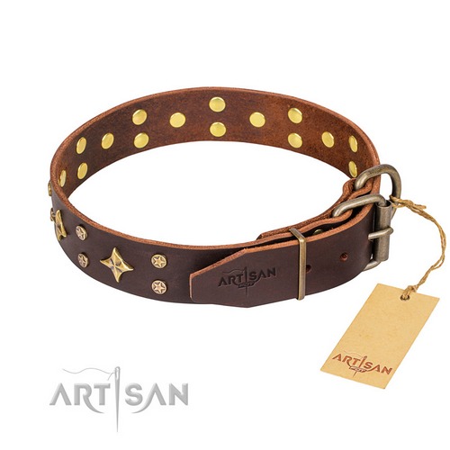 FDT Artisan 犬用革製首輪